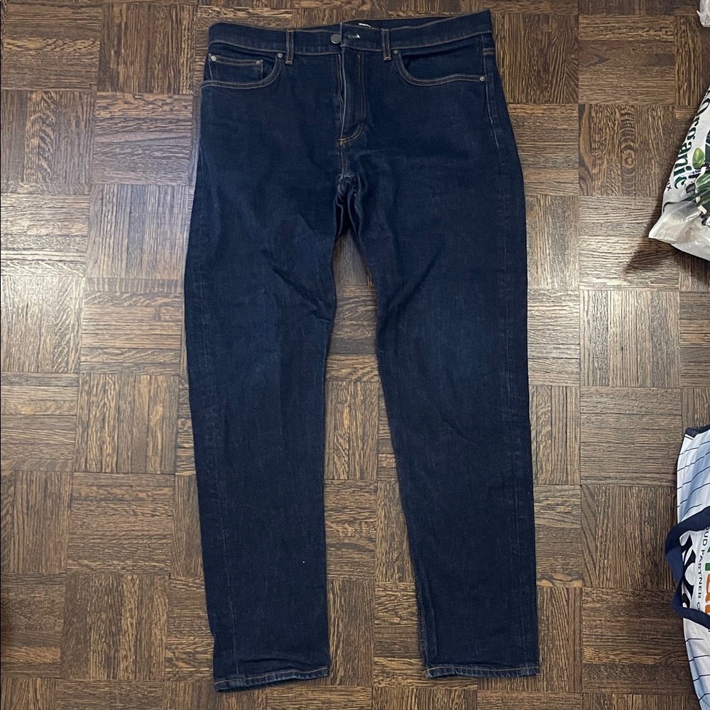 Theory Men's Dark Indigo Slim Straight Jeans